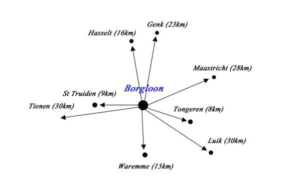 Huis Van Loon Borgloon Luaran gambar